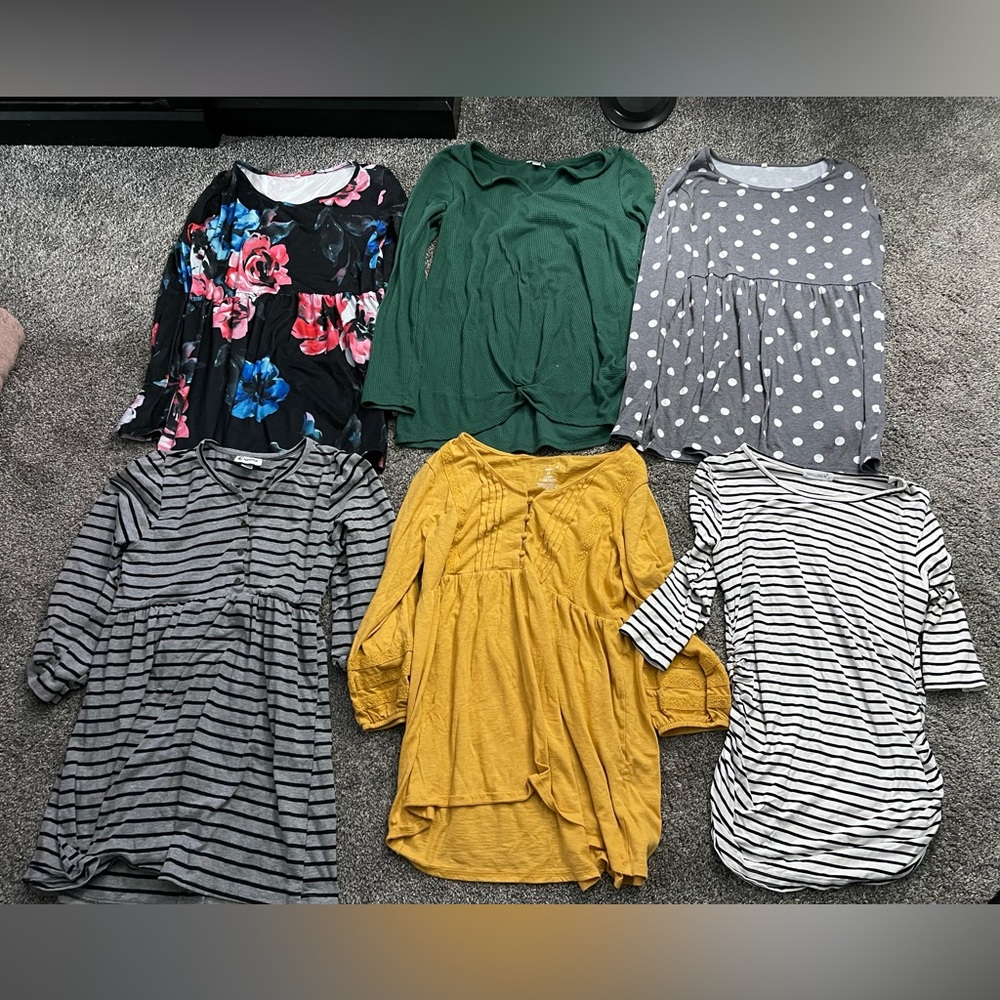 Maternity shirts